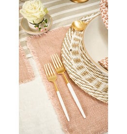 White & Gold Flatware