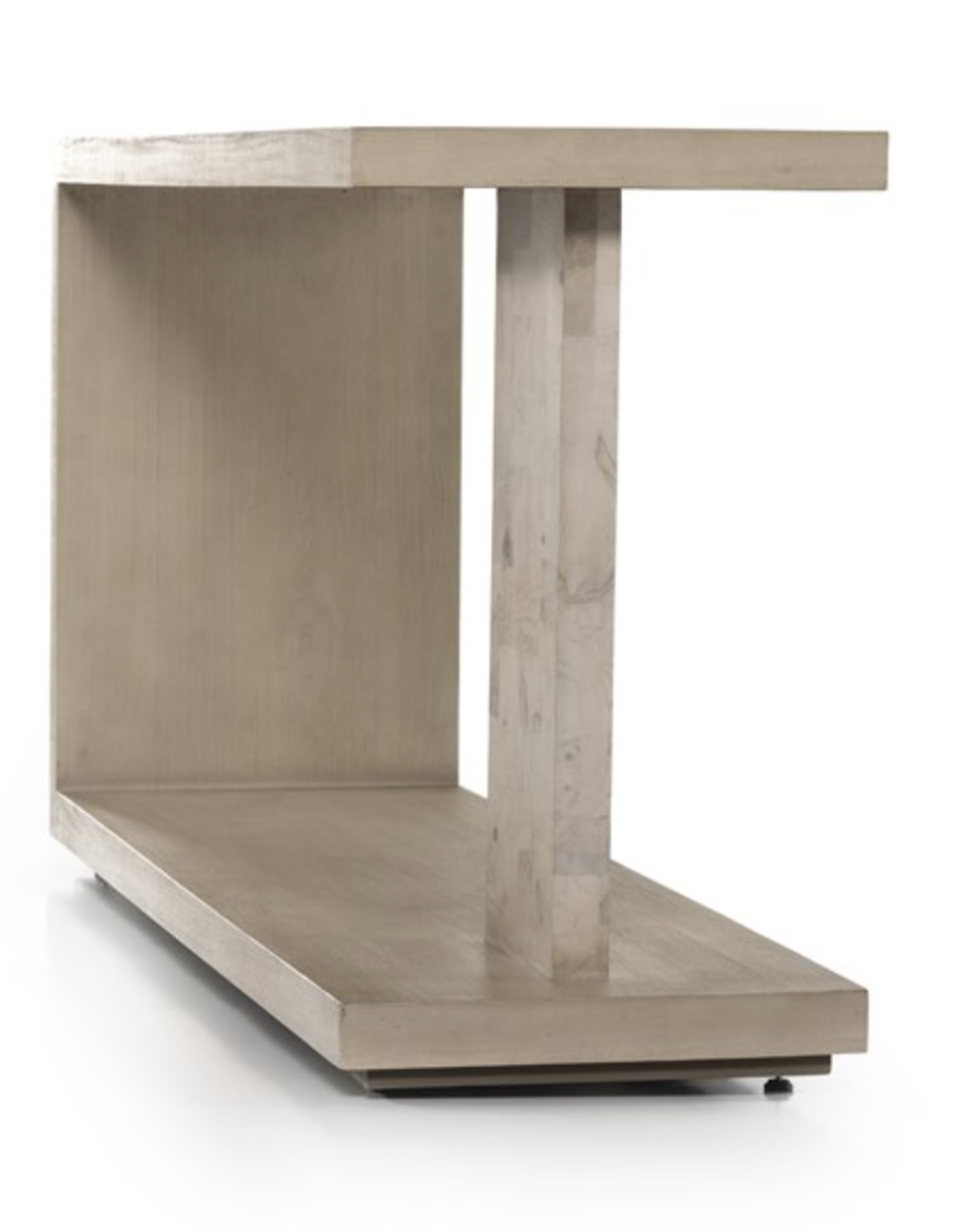 Darian Console Table, White Mahogany