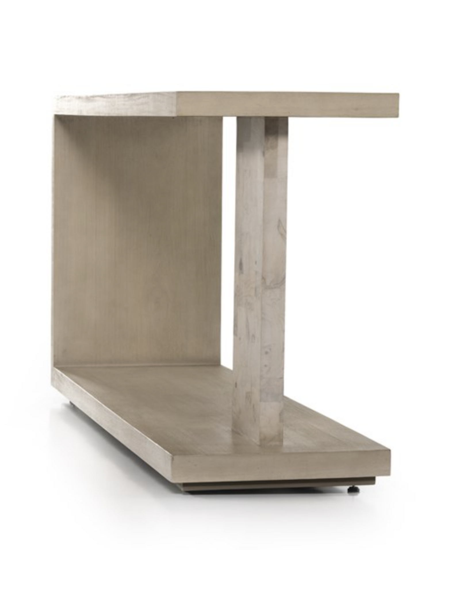 Darian Console Table, White Mahogany