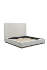 Faye King Bed, Off White