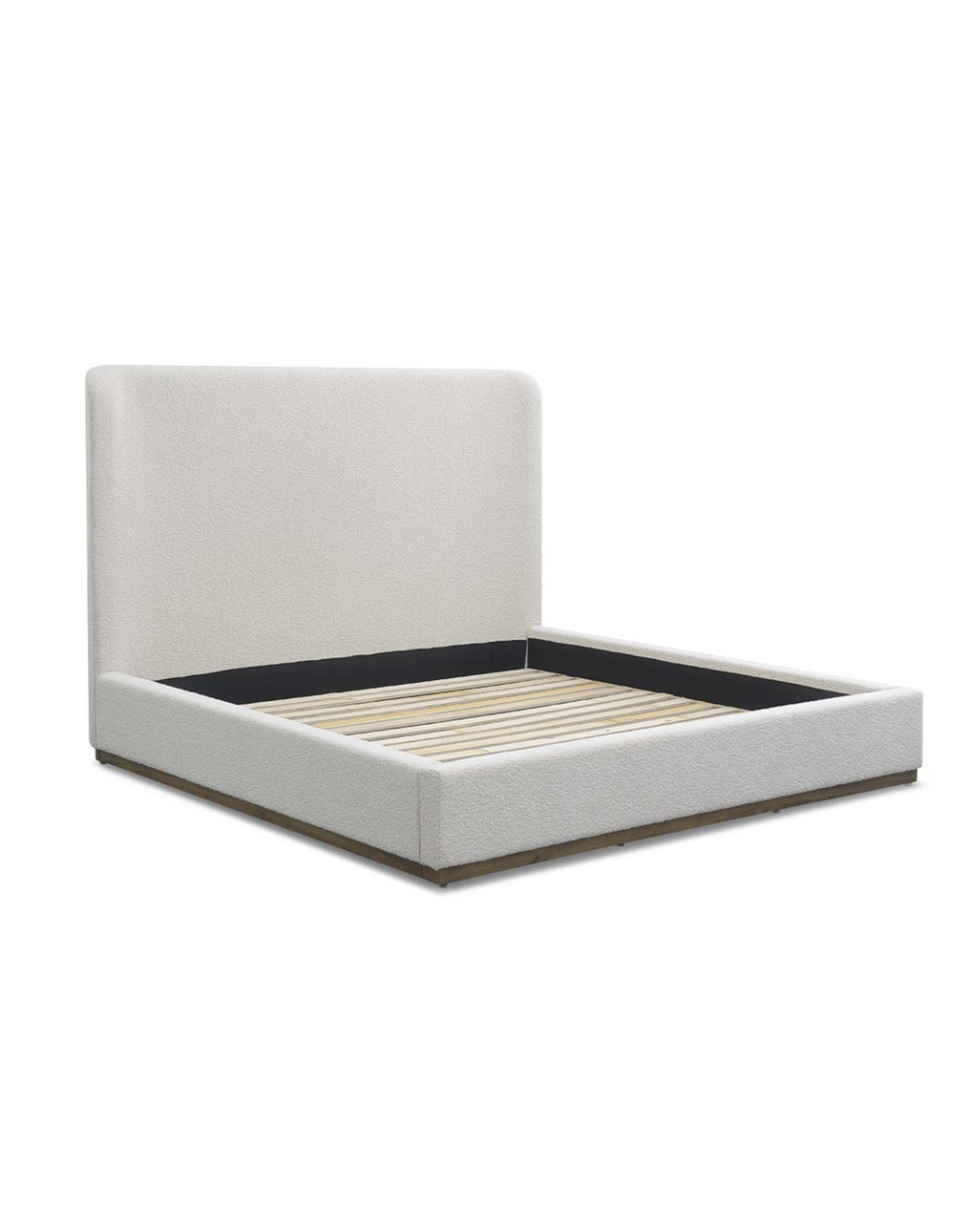 Faye King Bed, Off White