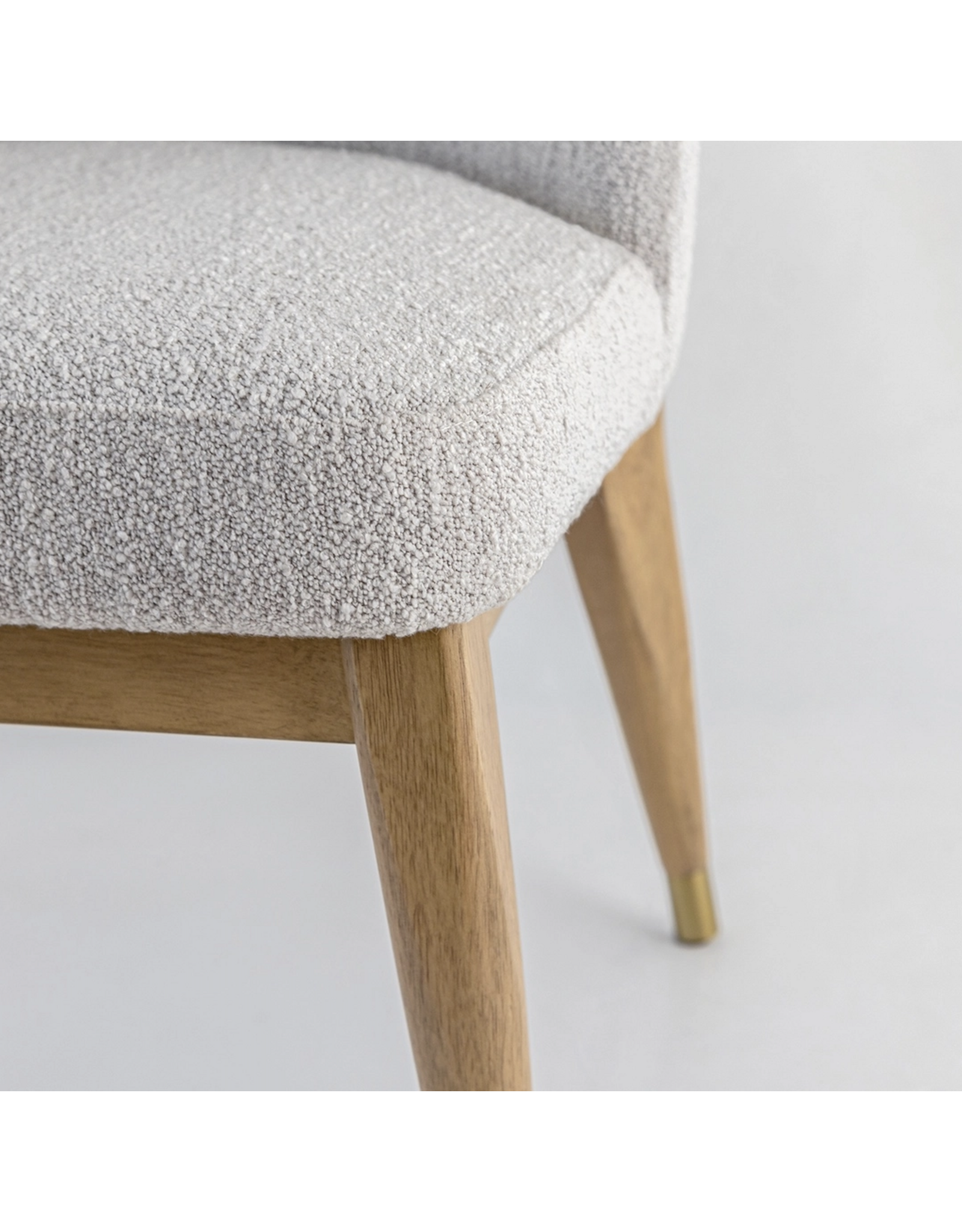 Fawcett Dining Chair – Taupe Boucle