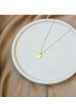 14k Gold Initial Necklace