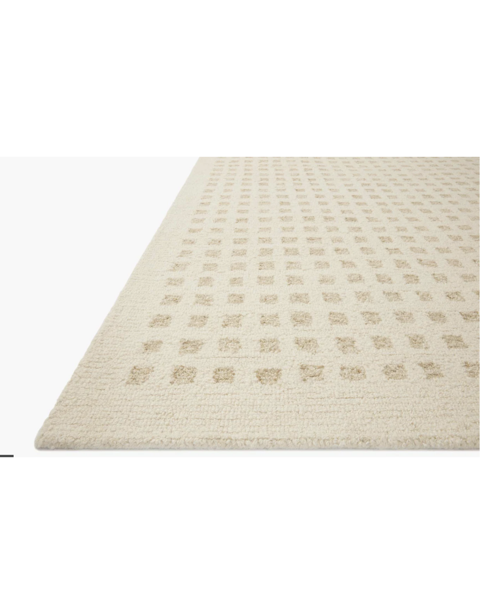 Chris Loves Julia x Loloi Polly Rug POL-01 - Ivory/Natural