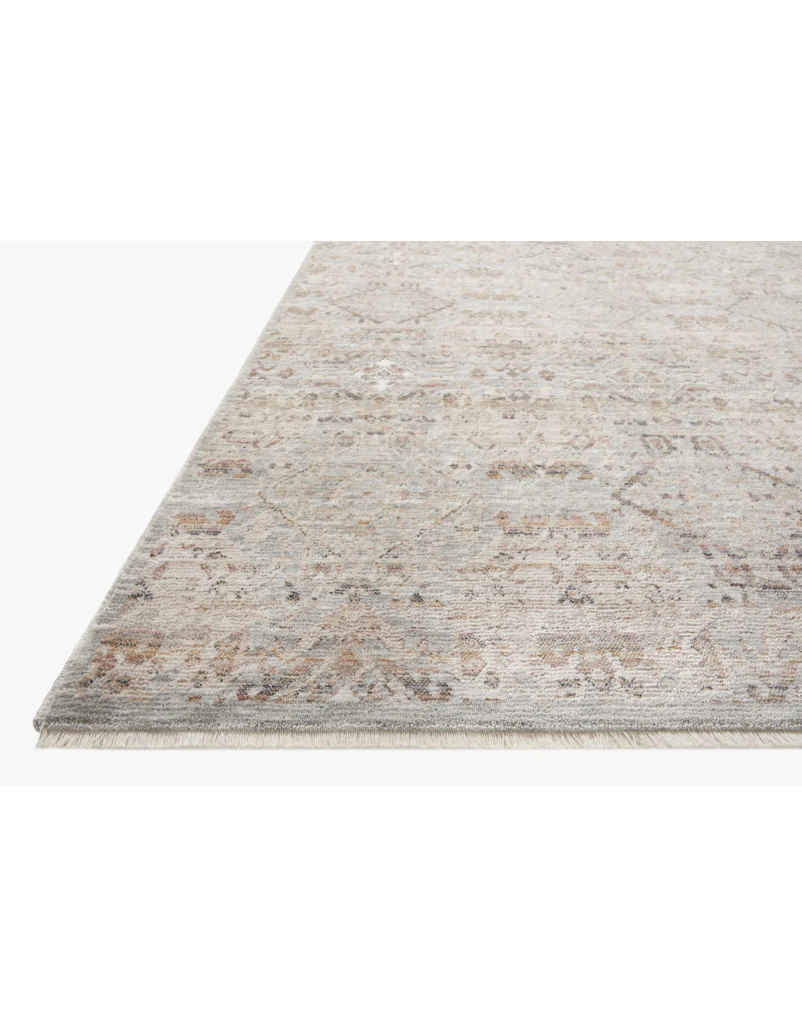 Amber Lewis x Loloi Zuma Rug ZUM-05 Silver/Multi