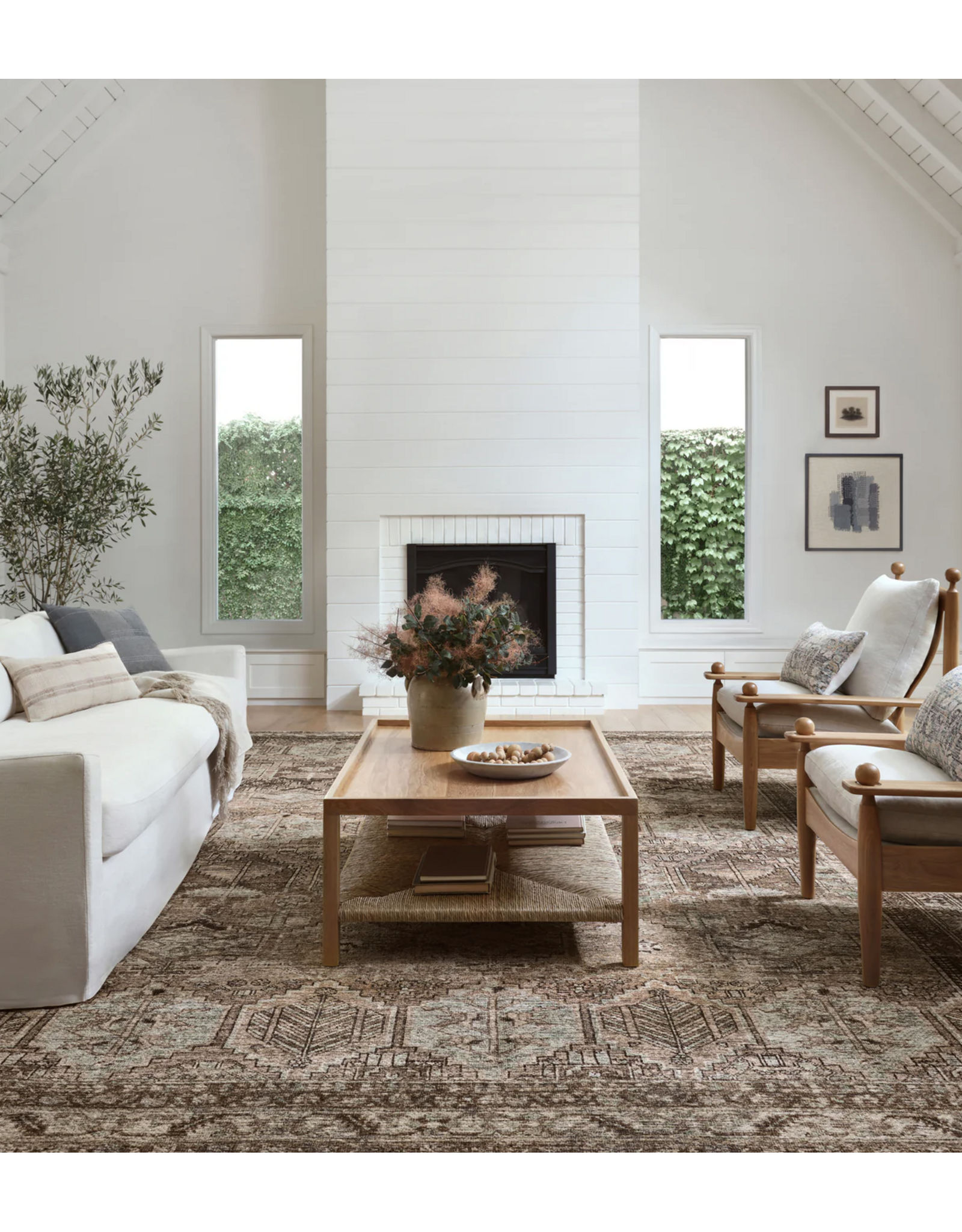 Amber Lewis x Loloi Billie Rug BIL-03 Clay/Sage