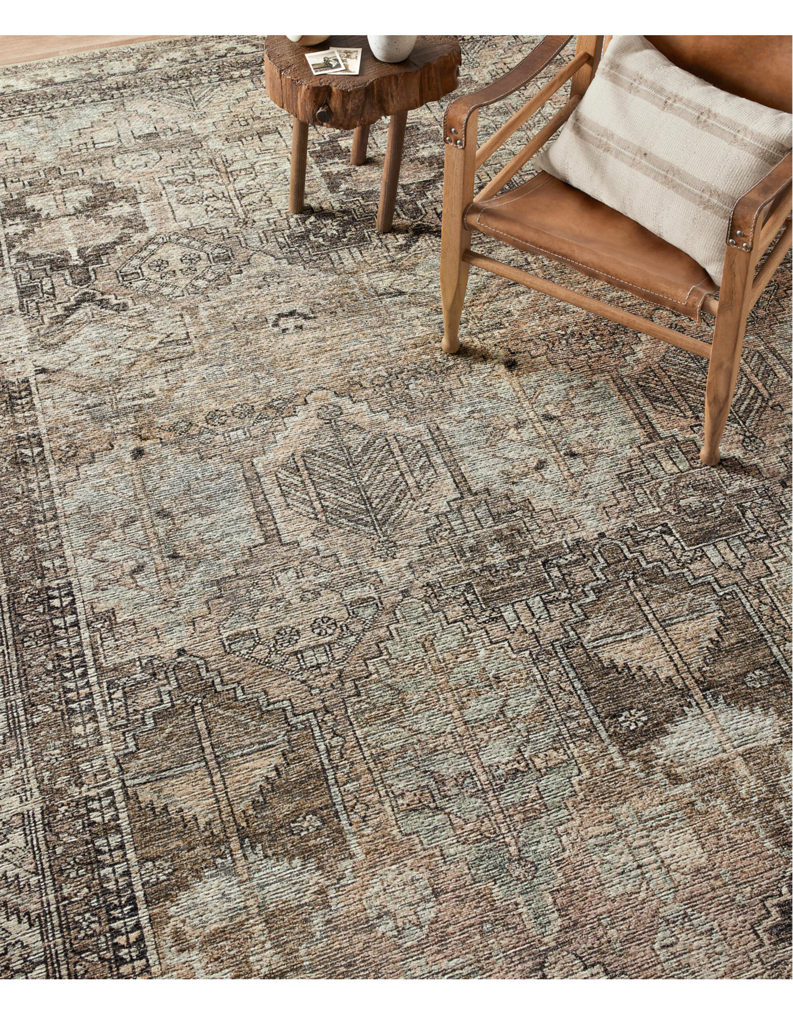 Amber Lewis x Loloi Billie Rug BIL-03 Clay/Sage