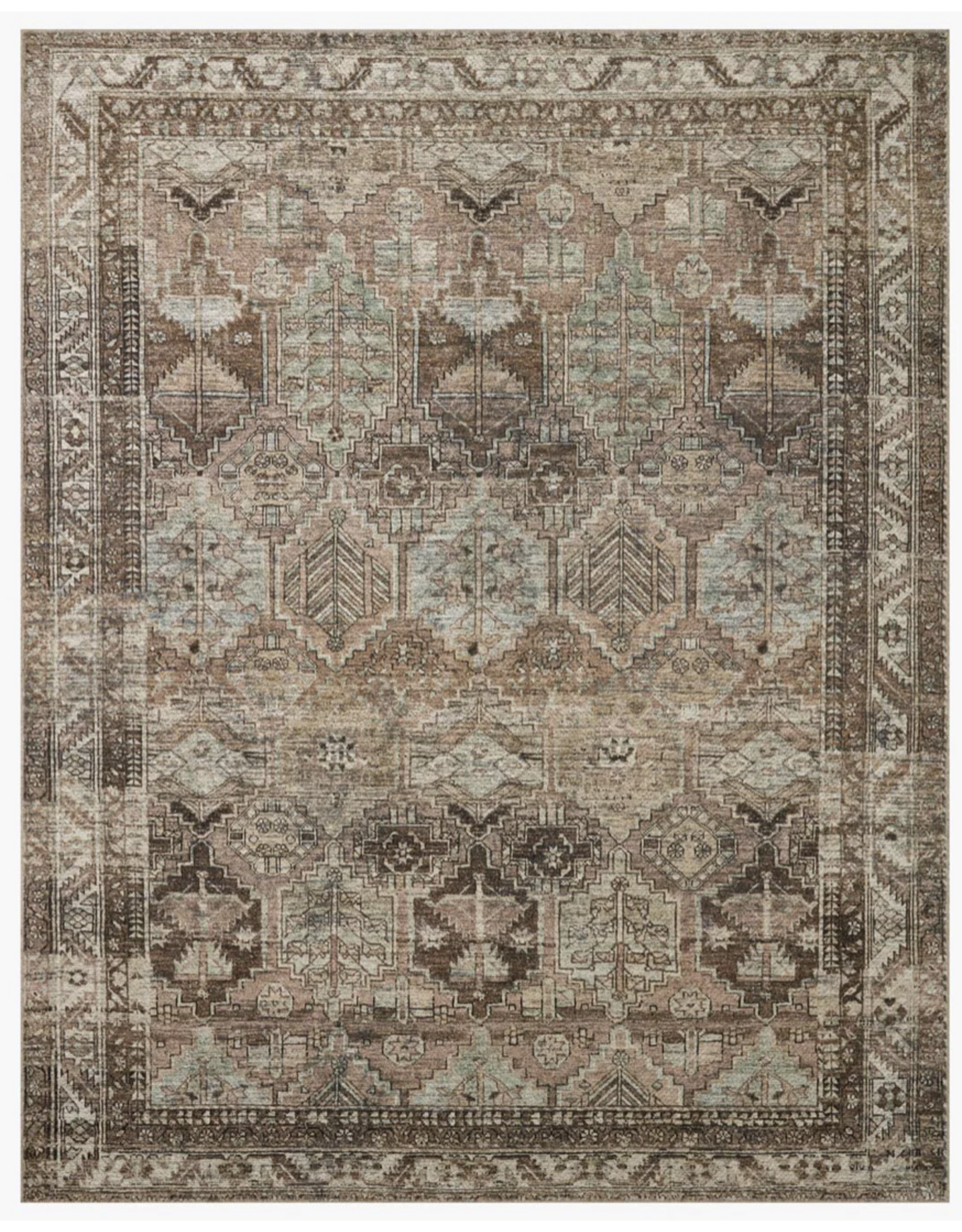 Amber Lewis x Loloi Billie Rug BIL-03 Clay/Sage