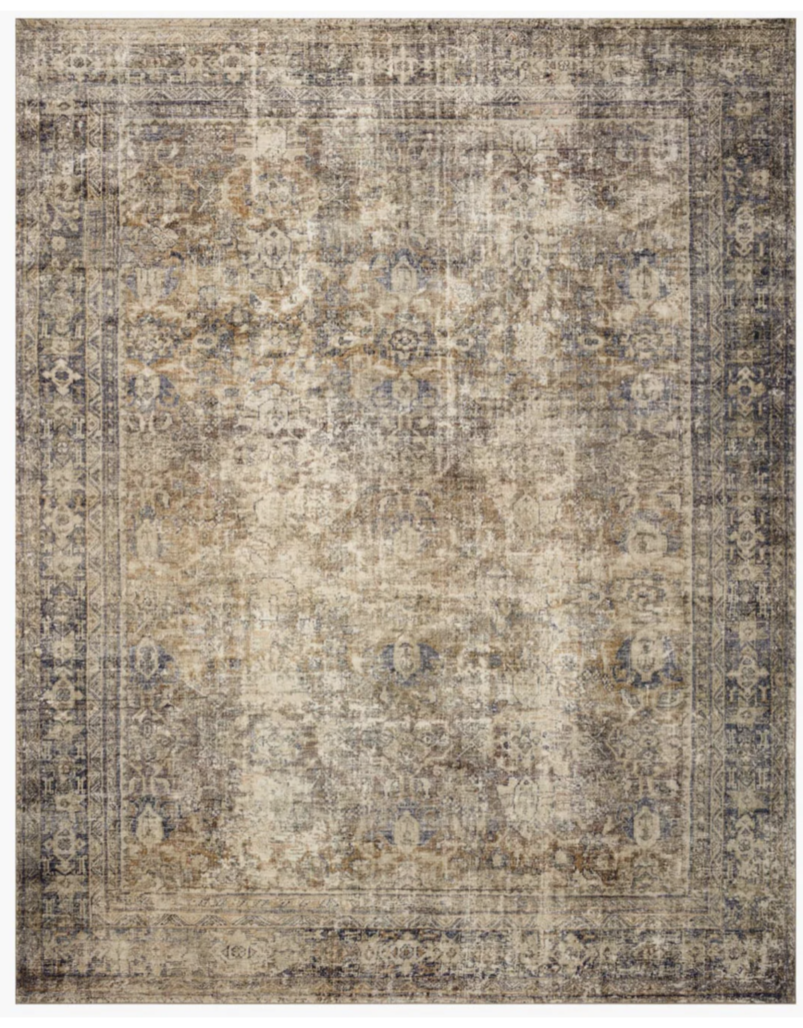 Amber Lewis x Loloi Morgan Rug MOG-01 Sunset/Ink