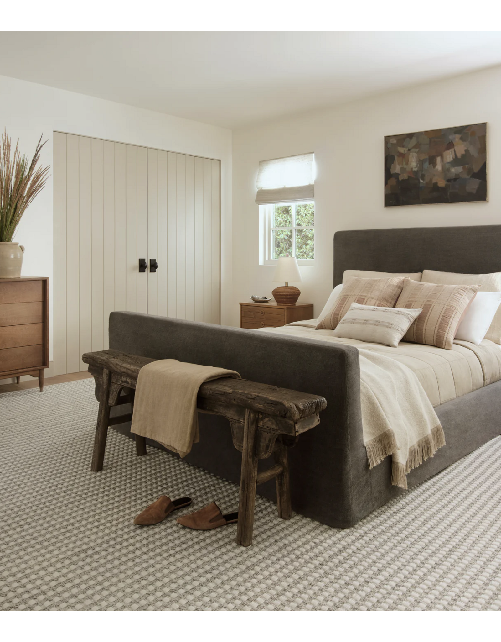 Amber Lewis x Loloi Ojai Rug Ivory/Stone