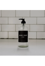 Glass Hand Soap Dispenser