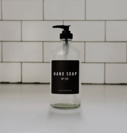 Glass Hand Soap Dispenser