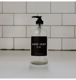 Glass Hand Soap Dispenser