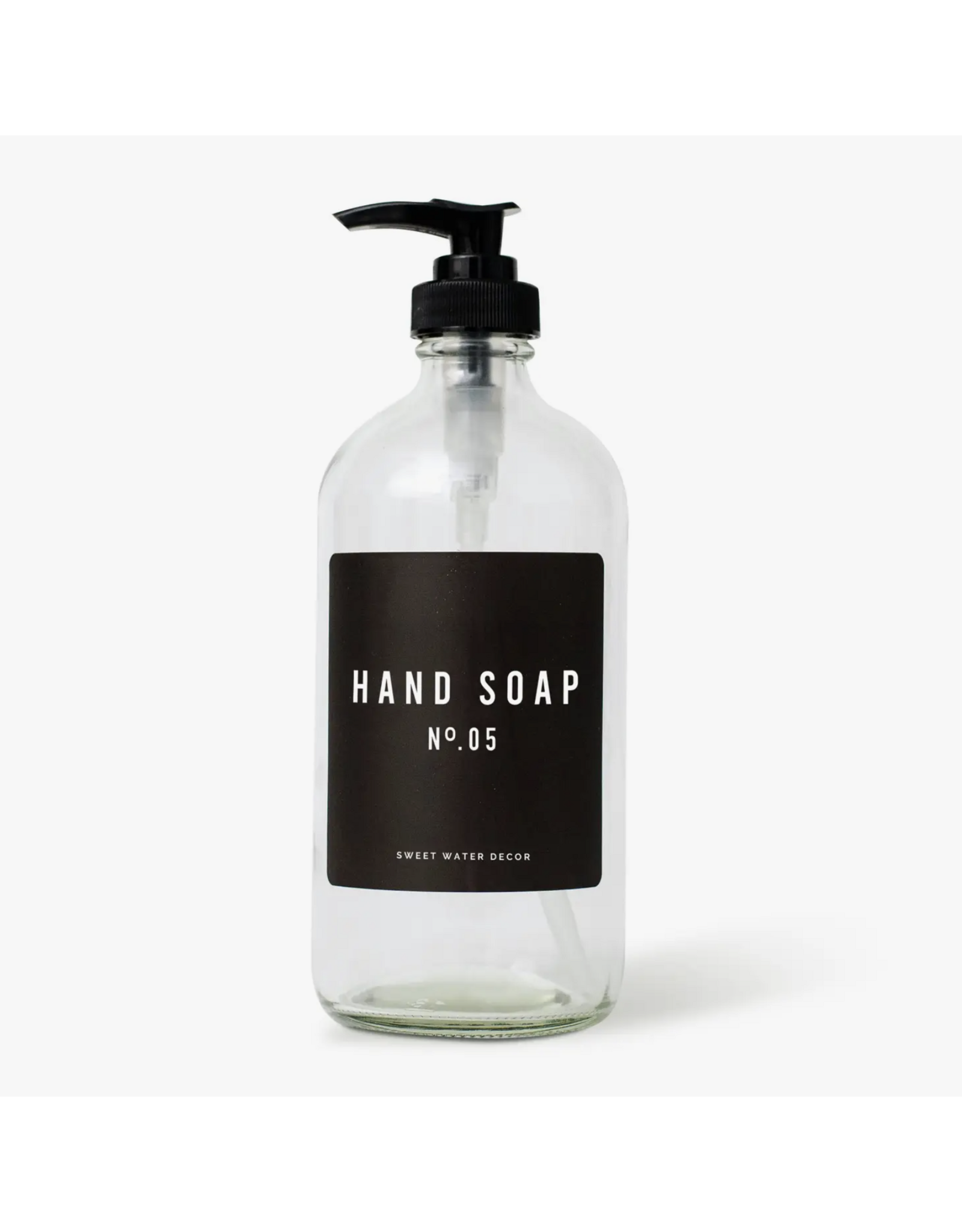 Glass Hand Soap Dispenser