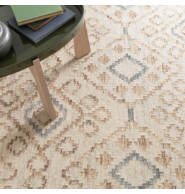 Jelly Roll Sky Handwoven Rug
