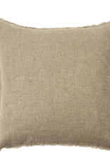 Selena Linen Pillow, Beige 20 x 20