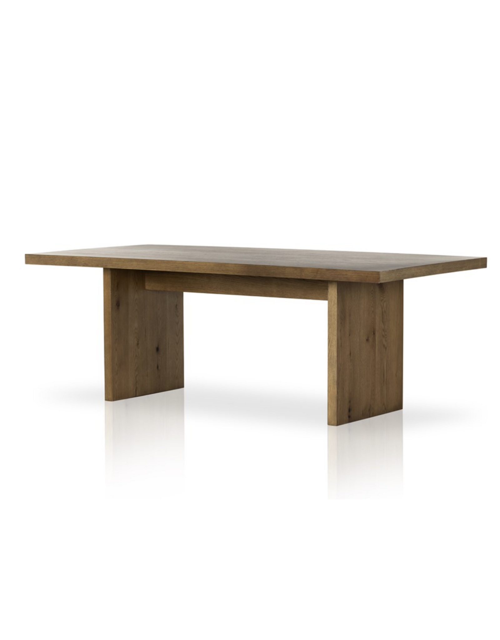 Eaton Dining Table in Amber Oak Resin