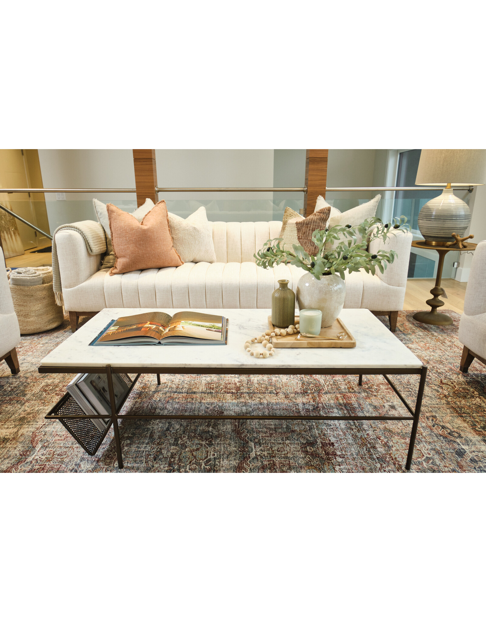 Elliot Sofa in Cream-91"