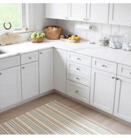 Olive Branch Handwoven Cotton Rug