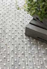 Hobnail Grey Handwoven Indoor/Outdoor Rug