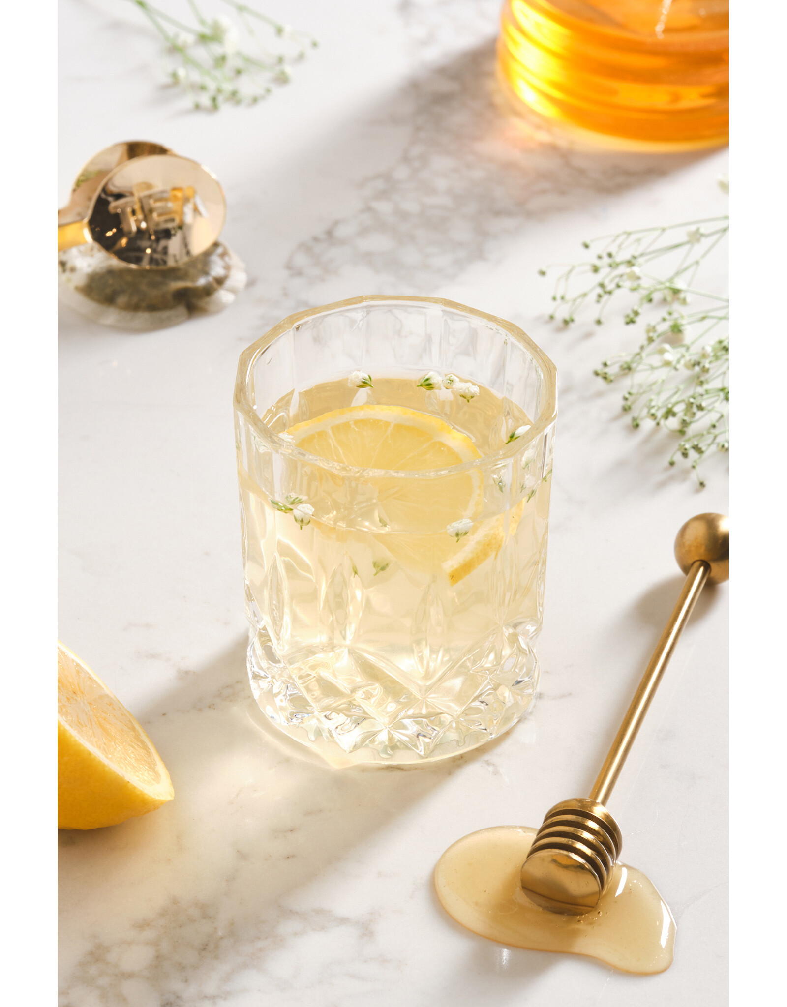 Gold Honey Dipper