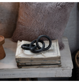 Marble Circle Chain Decor