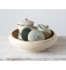 Stoneware Mini Baker with Glaze
