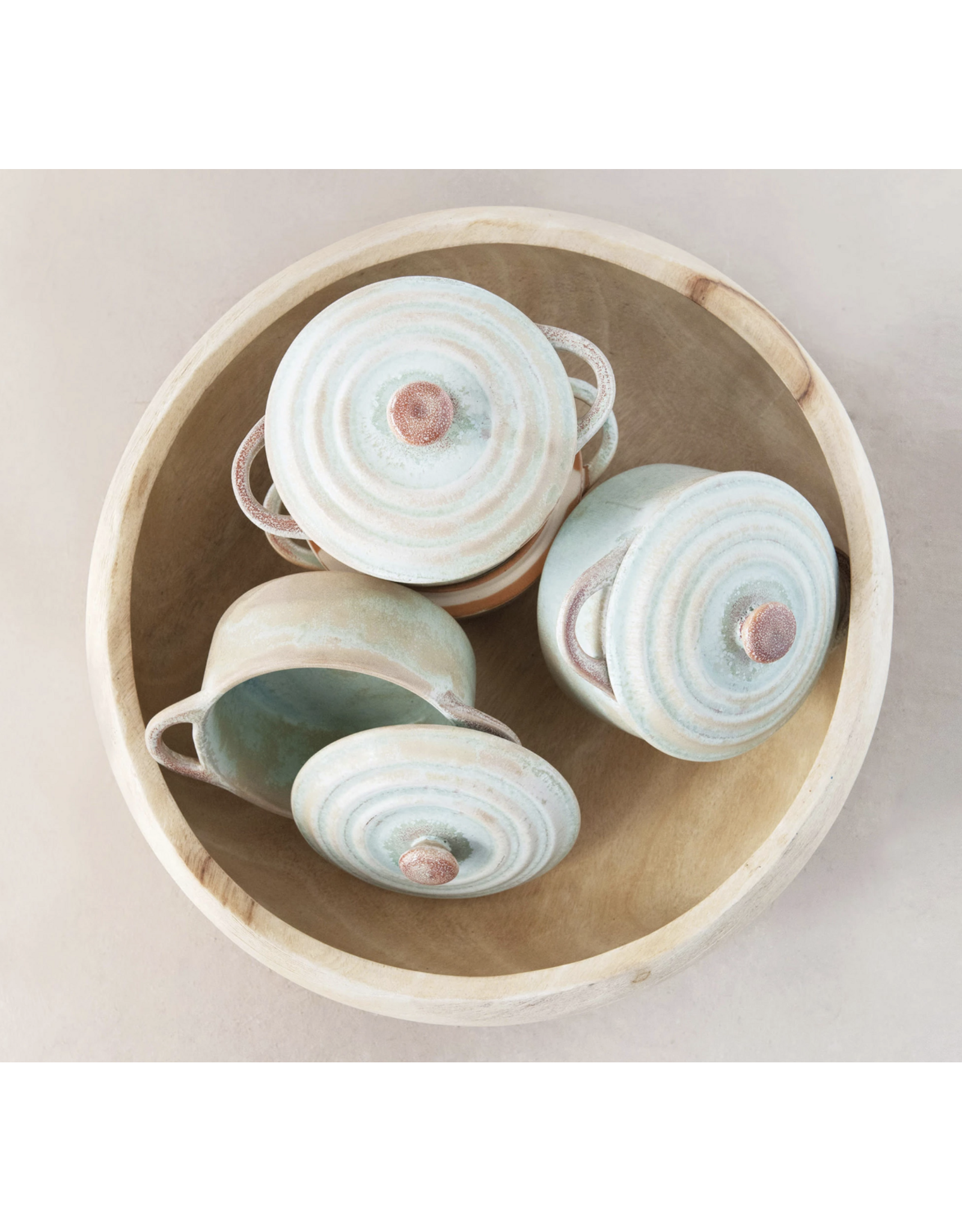 Stoneware Mini Baker with Glaze