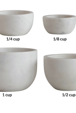 Marble Measuring Cups , Set of 4