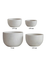 Marble Measuring Cups , Set of 4
