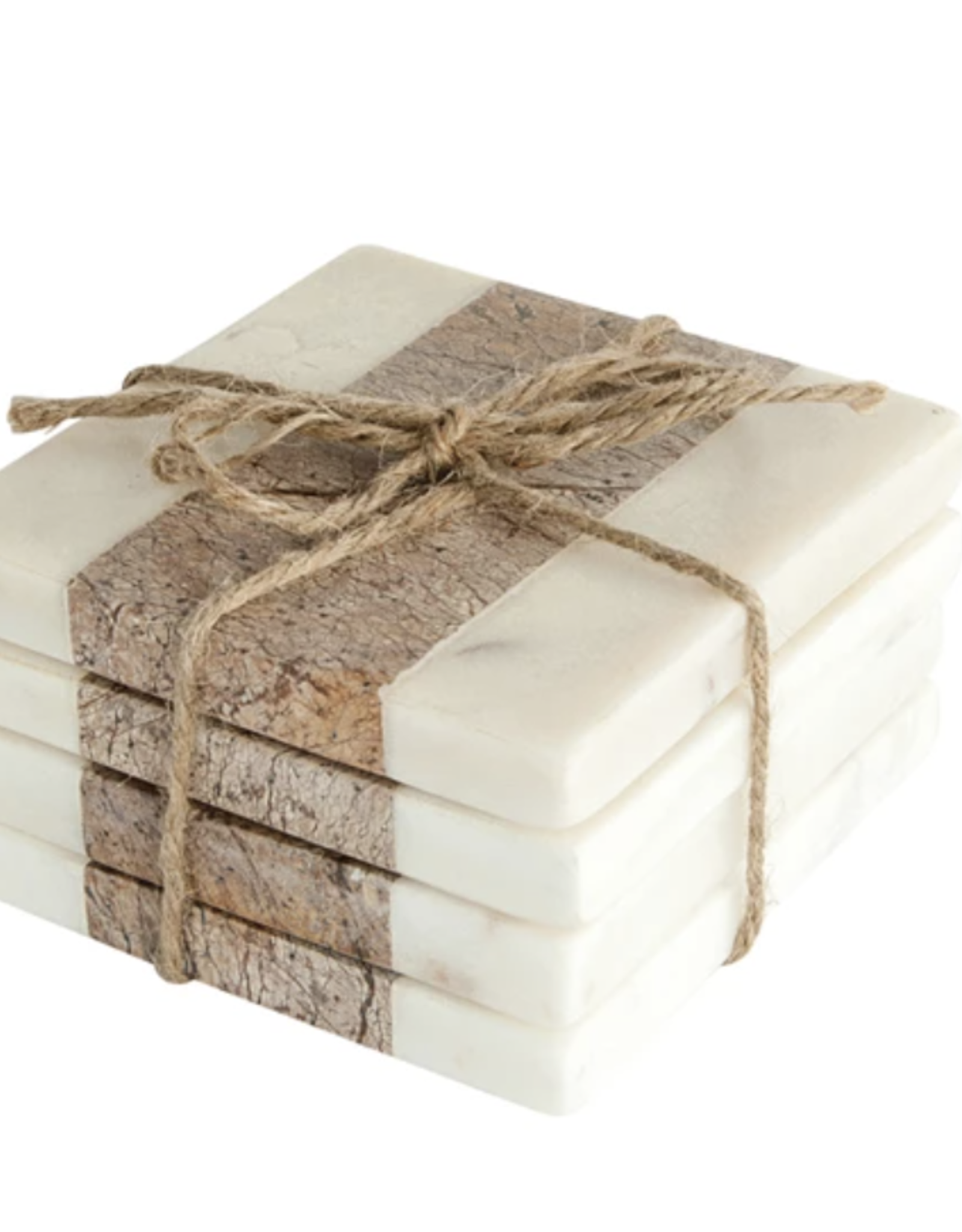 Marble Coasters, Set of 4