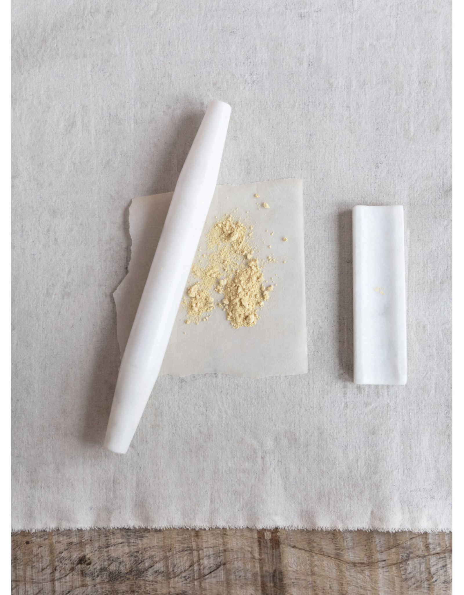 Marble Rolling Pin and Stand