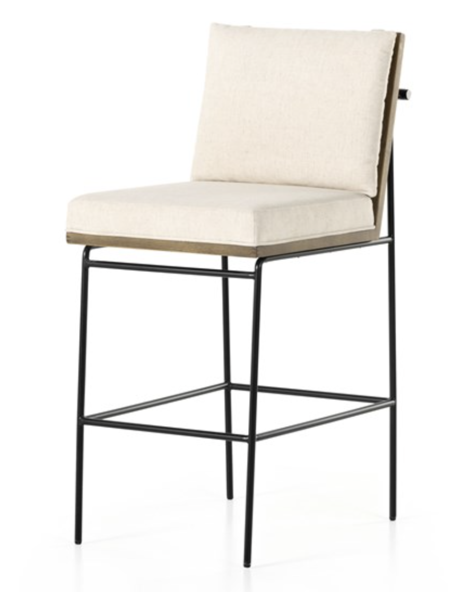 Crete Bar Stool in Savile Flax