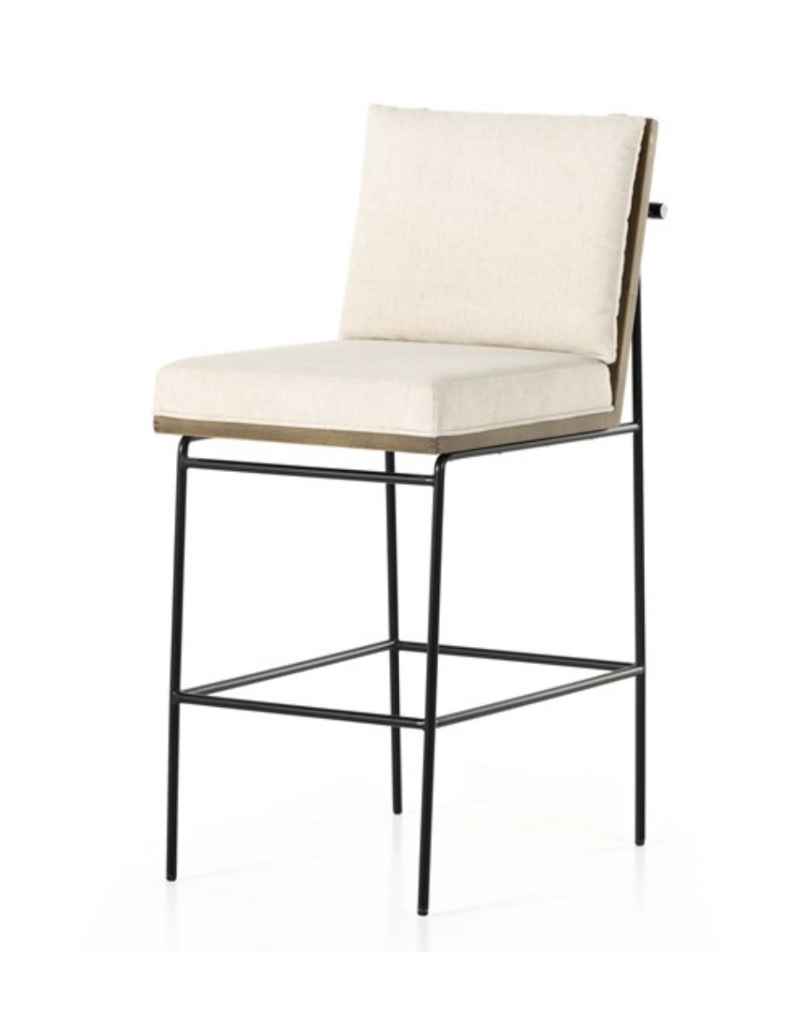 Crete Bar Stool in Savile Flax
