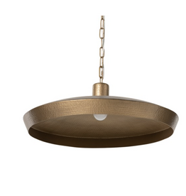 Eldon Pendant Lamp in Hammered Dark Antique