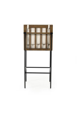 Crete Bar Stool in Savile Flax