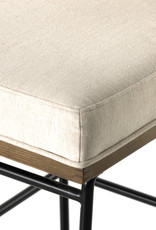 Crete Bar Stool in Savile Flax