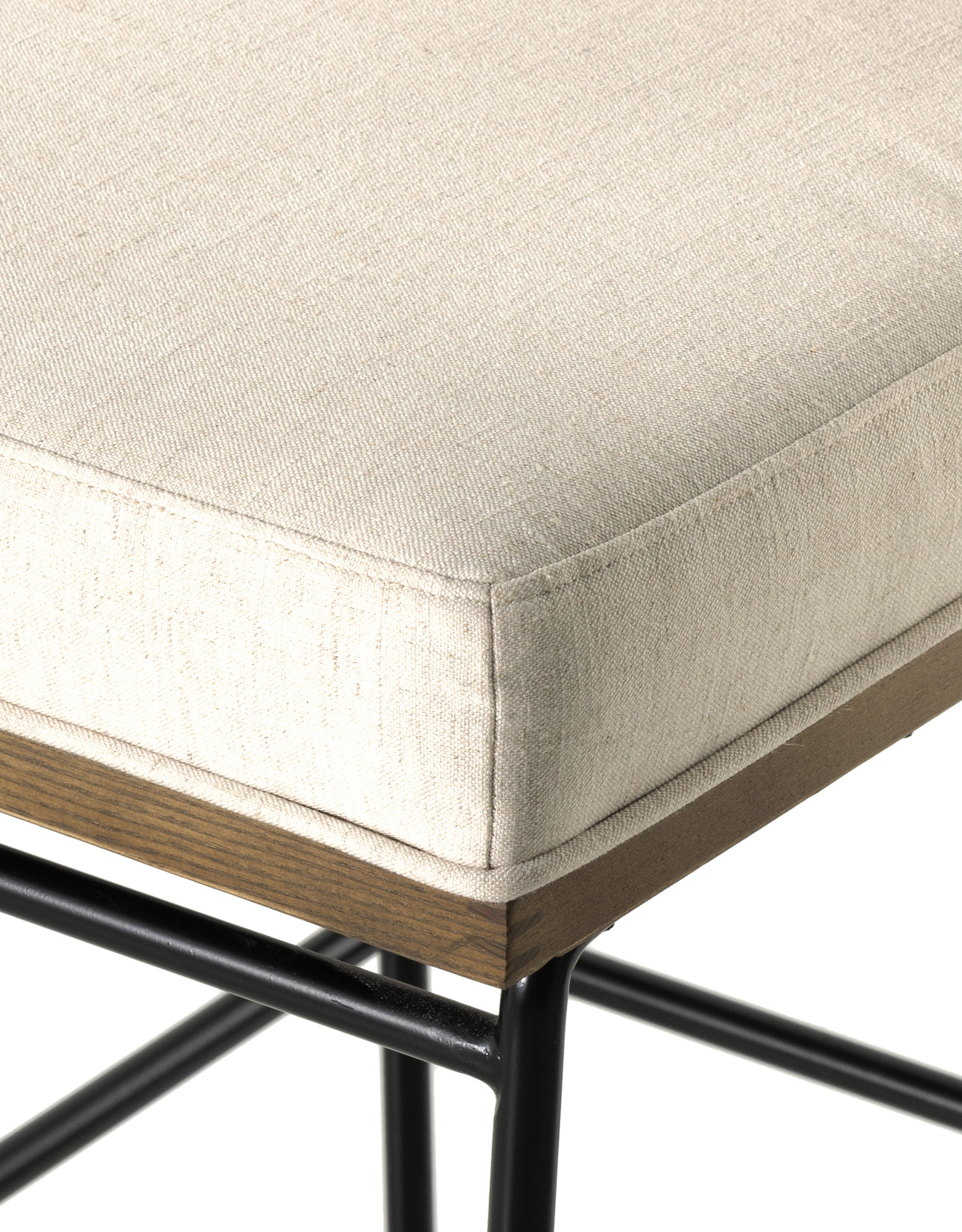 Crete Bar Stool in Savile Flax