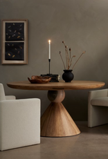 Bibianna Dining Table in Smoked Honey