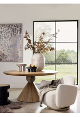 Bibianna Dining Table in Smoked Honey
