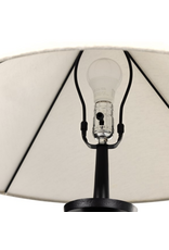 Innes Tapered Shade Floor Lamp, Matte Black