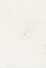 Maxwell Dining Table, White Marble & Natural Wood