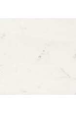 Maxwell Dining Table, White Marble & Natural Wood