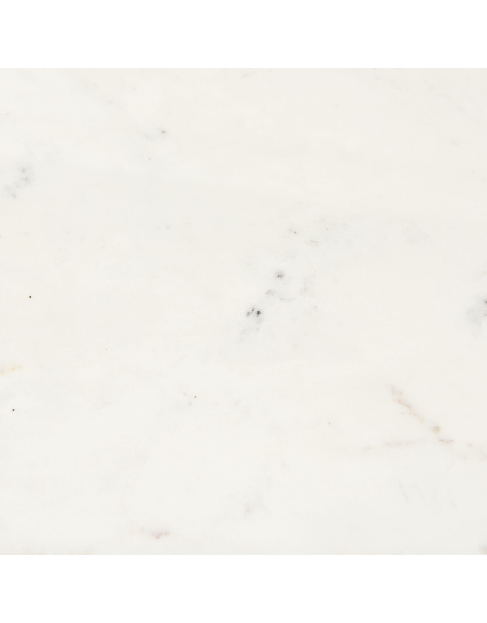 Maxwell Dining Table, White Marble & Natural Wood