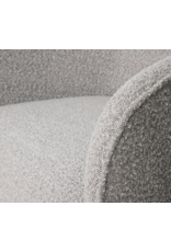 Evita Swivel Greige Boucle