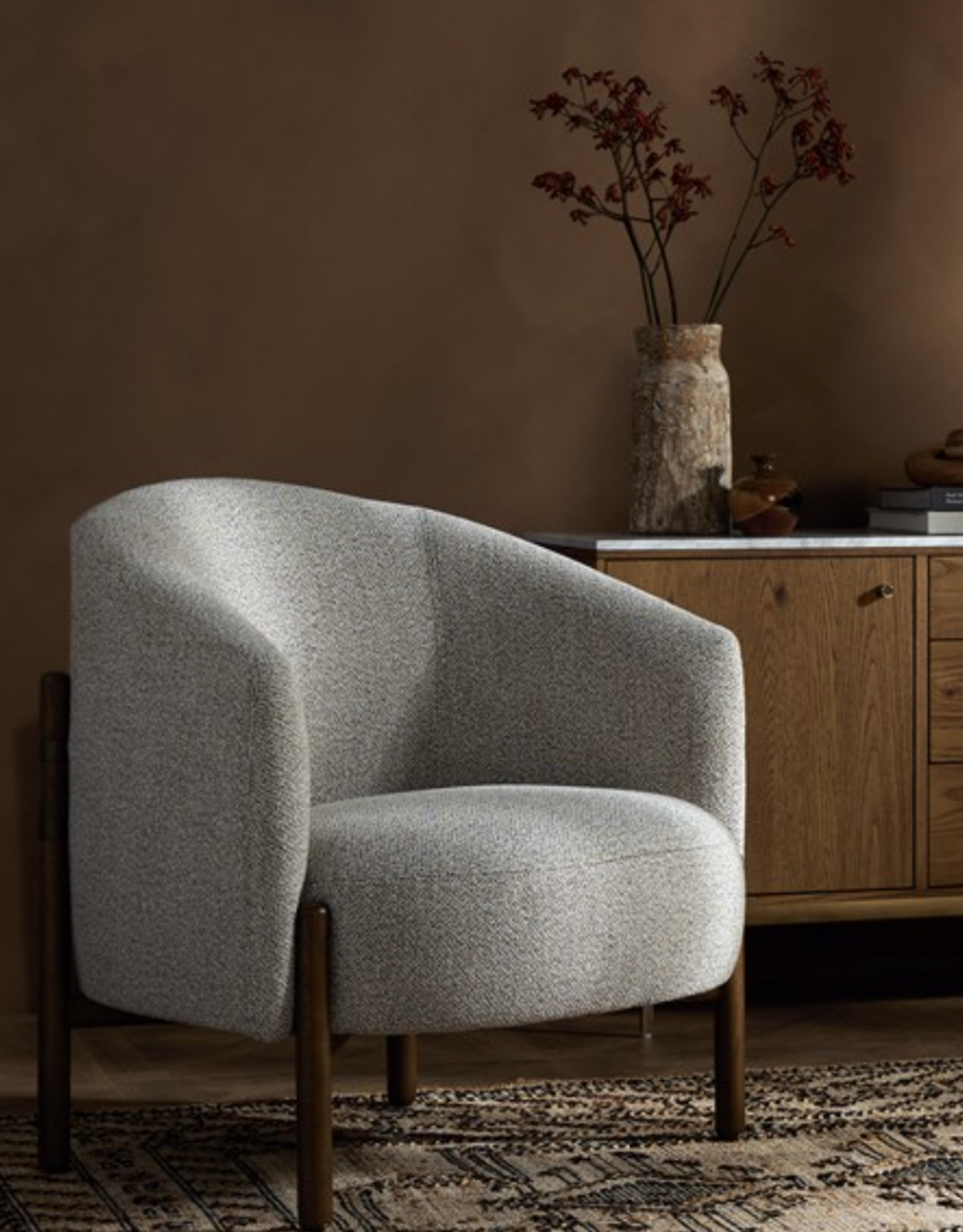 Enfield Chair - Astor Stone