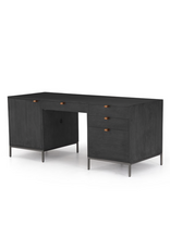 Trey Executive Desk - Black