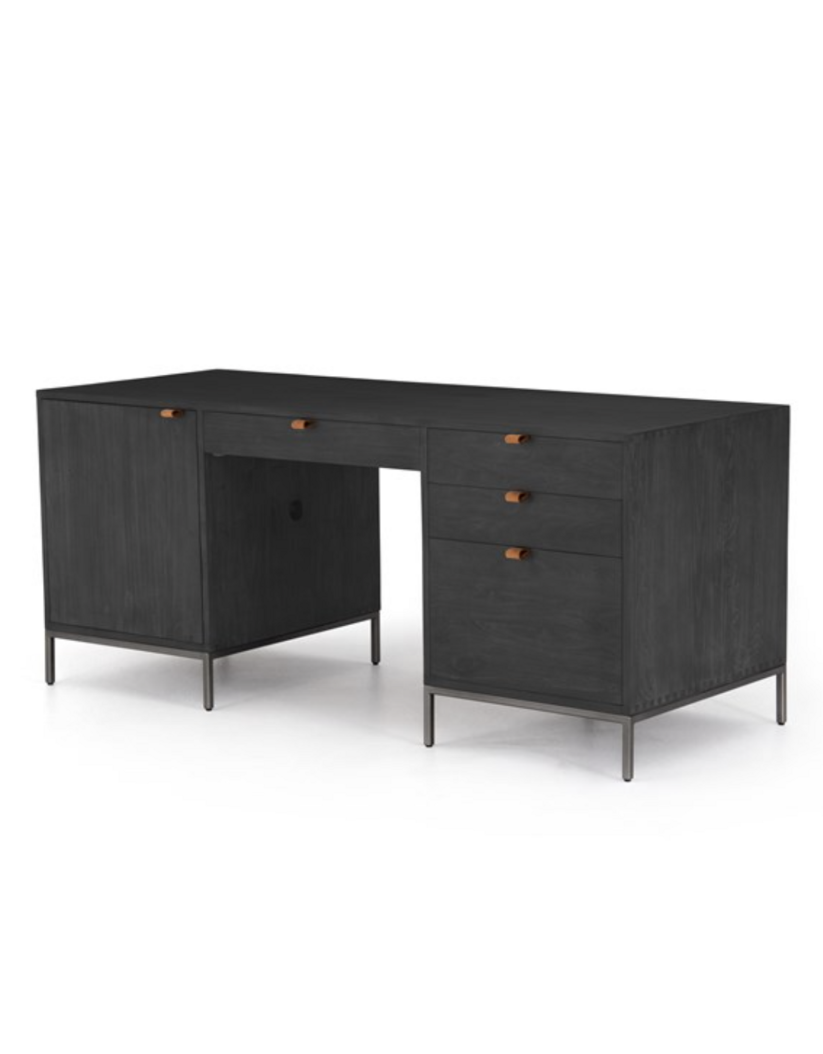 Trey Executive Desk - Black