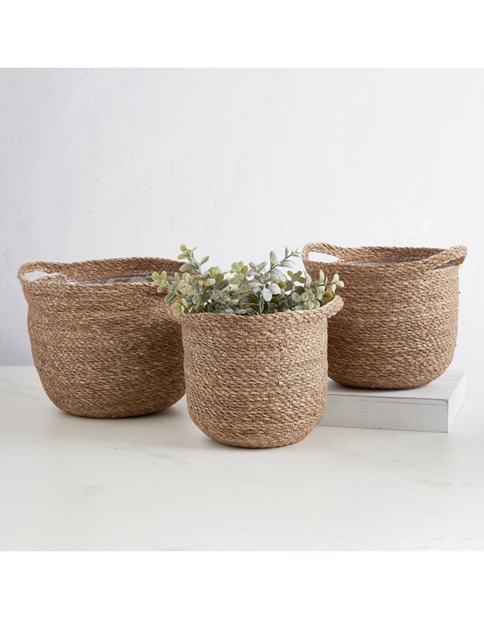 Cylinder Basket with Handles