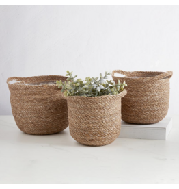 Cylinder Basket with Handles